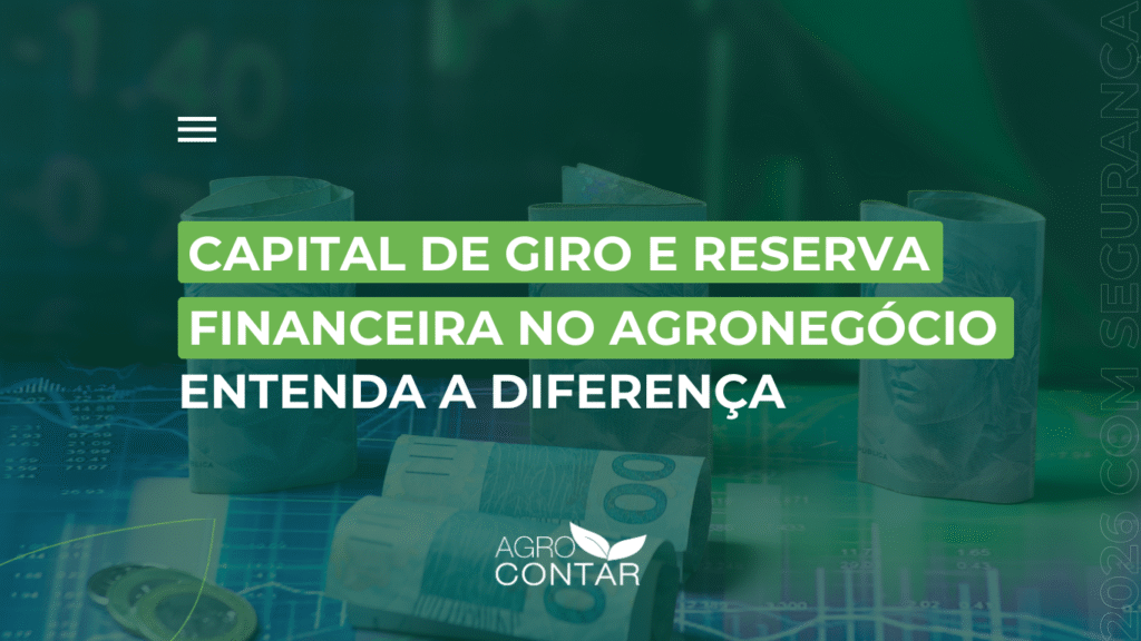 Capital de Giro e Reserva Financeira no Agronegócio