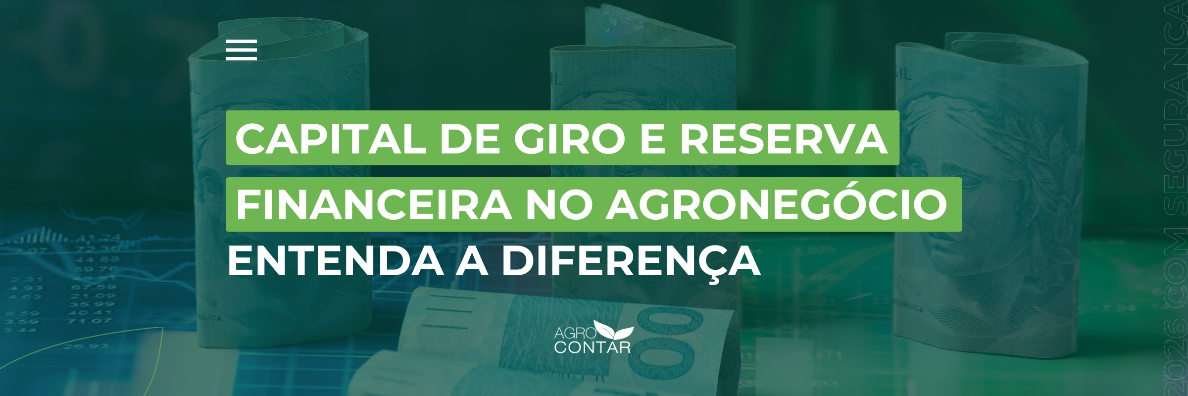 Capital de Giro e Reserva Financeira