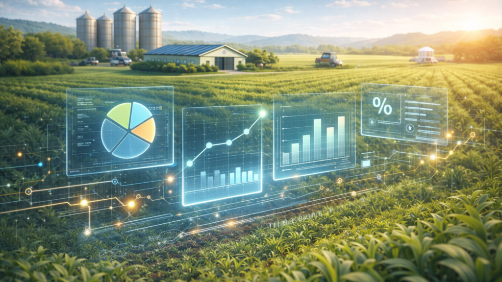 Indicadores financeiros no agronegócio e margem de produção