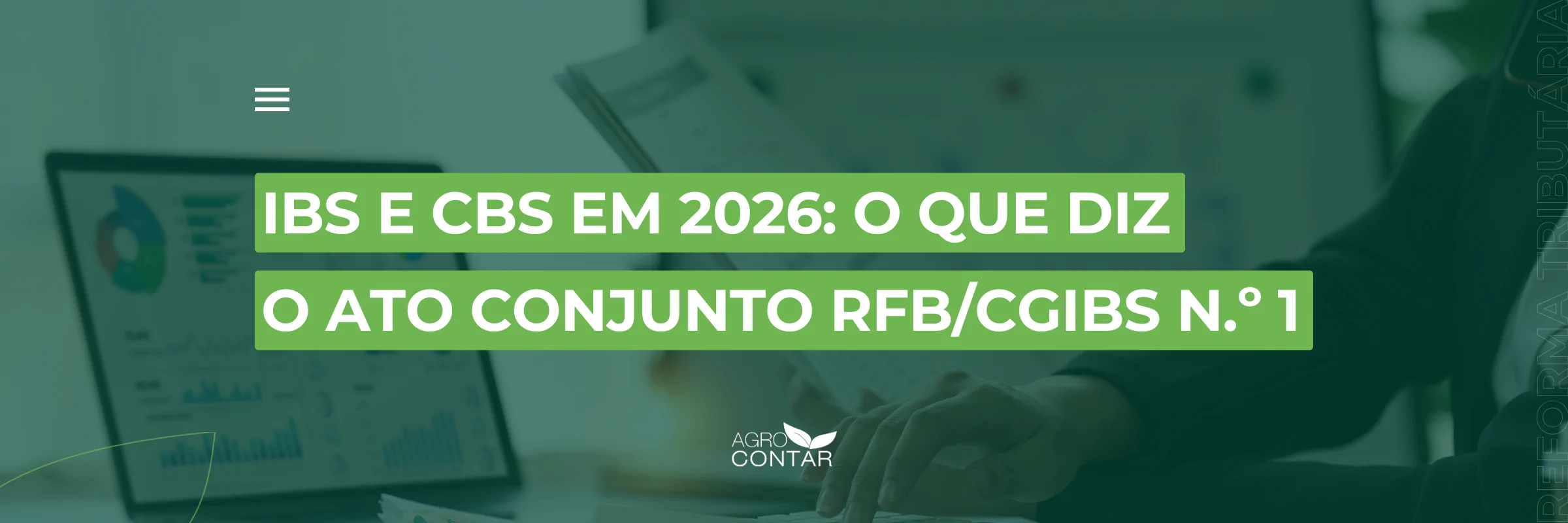 IBS e CBS em 2026