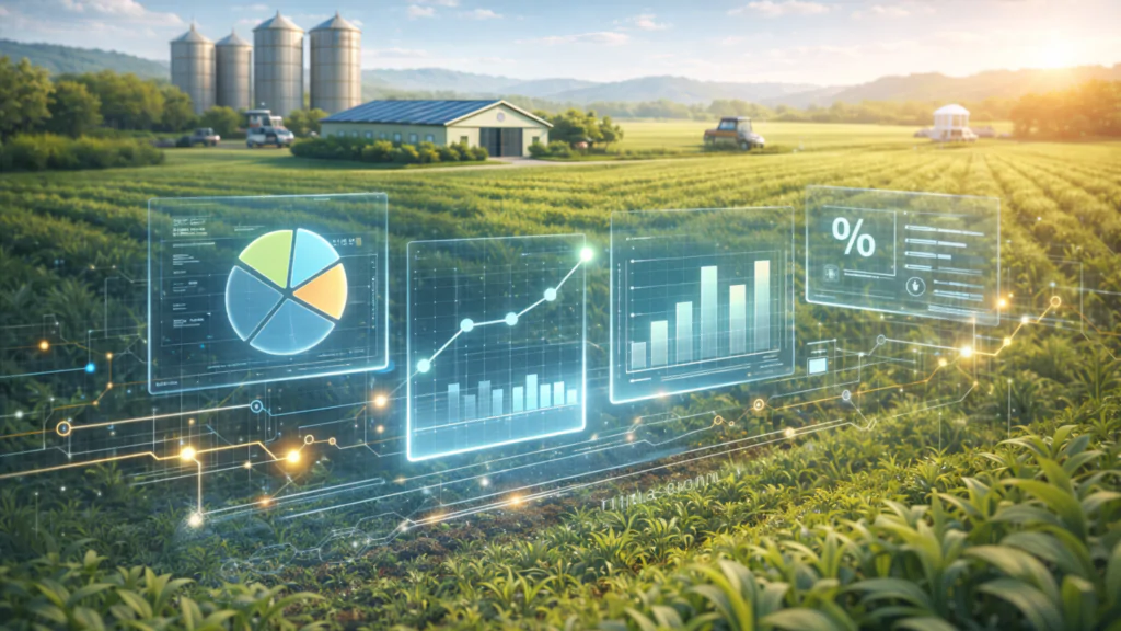 Indicadores financeiros no agronegócio e margem de produção